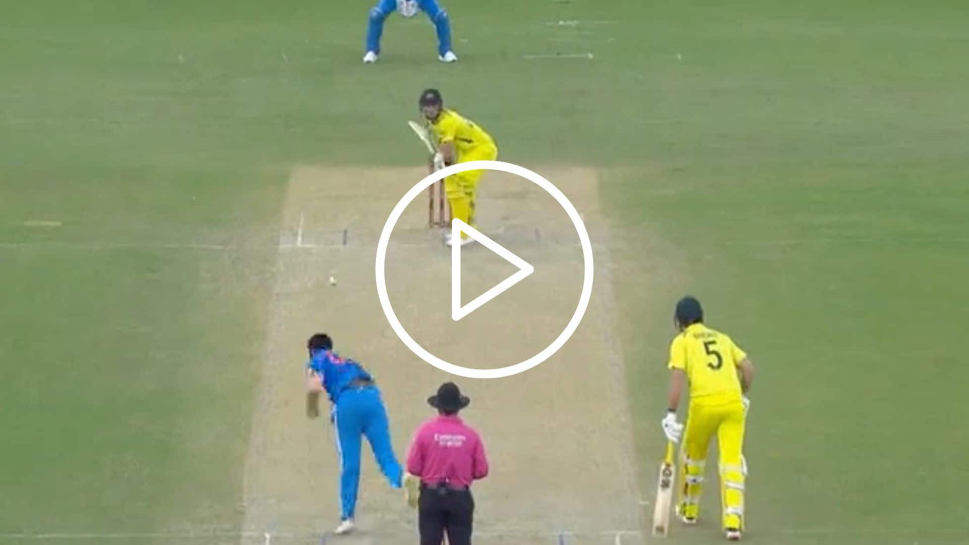 [Watch] Jasprit Bumrah’s Brilliant Slower Ball Leaves Inglis Too Hot To Handle
